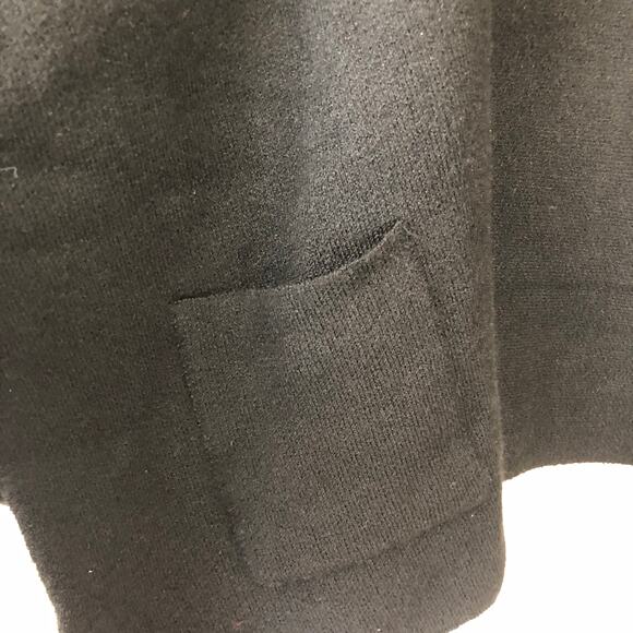 Anthropologie Everyday Cape Cardigan Black One Size NWT - Picture 5 of 7